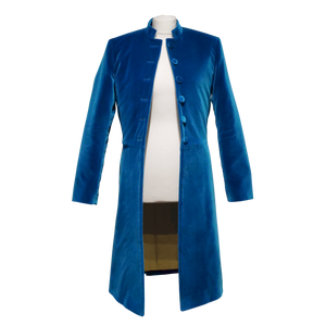 Velvet frock coat womens discount
