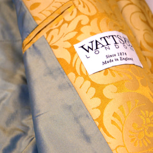 Women's Gold 'Holbein' Silk Frock Coat Sample (size small)