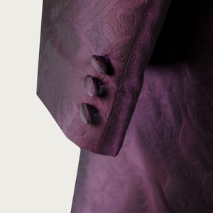 Women's Purple 'Comper Cathedral' Frock Coat Sample (size small)
