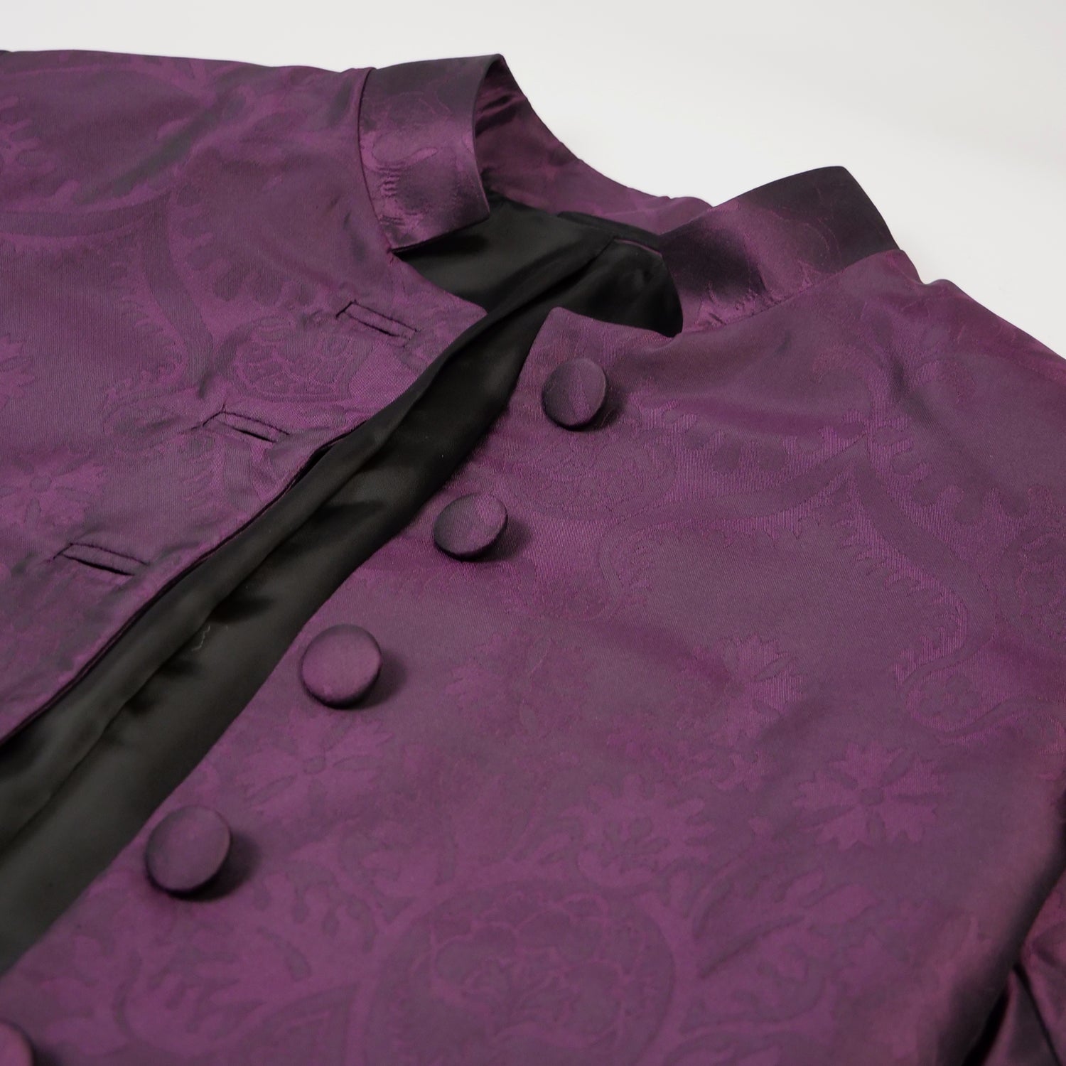 Women's Purple 'Comper Cathedral' Frock Coat Sample (size small)