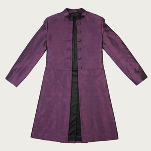Women's Purple 'Comper Cathedral' Frock Coat Sample (size small)