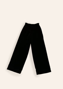 Women's Velvet Tapered Trouser Sample (size small)