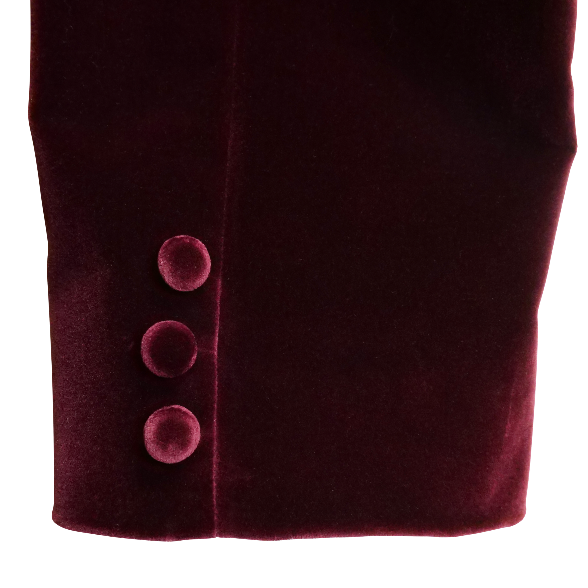 Wine Velvet Frock Coat